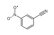 3-硝基苯甲腈结构式