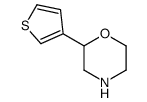 2-(3-噻吩)吗啉结构式