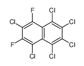 1,2,3,4,5,7-hexachloro-6,8-difluoronaphthalene Structure