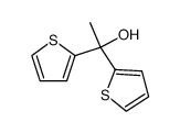 1,1-di(thiophen-2-yl)ethanol结构式