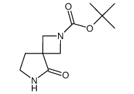 tert-butyl 5-oxo-2,6-diazaspiro[3.4]octane-2-carboxylate Structure