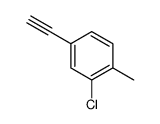2-Chloro-4-ethynyl-1-methylbenzene Structure