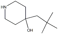 4-异丁基-4-哌啶醇结构式