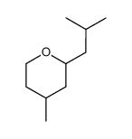 四氢-4-甲基-2-(2-甲基丙基)-2H-吡喃结构式