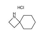 1-氮杂螺环[3.5]壬烷盐酸盐结构式