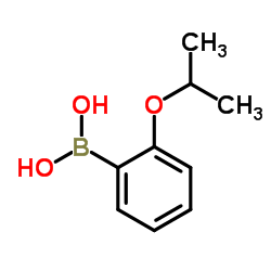 2-异丙氧基苯硼酸结构式