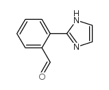 2-(1H-咪唑-2-基)苯甲醛结构式