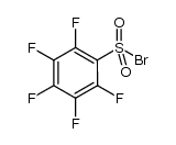 pentafluorobenzenesulfonyl bromide Structure
