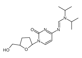 N4-((diisopropylamino)methylene)-2',3'-dideoxycytidine结构式