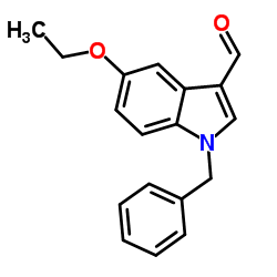 1-Benzyl-5-ethoxy-1H-indole-3-carbaldehyde Structure