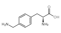 4-(氨基甲基)-L-苯丙氨酸结构式