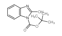 叔-丁基2-氧亚基-2,3-二氢-1H-苯并[d]咪唑-1-甲酸基酯结构式