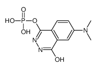 [6-(dimethylamino)-4-oxo-3H-phthalazin-1-yl] dihydrogen phosphate Structure