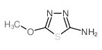 5-甲氧基-1,3,4-噻二唑-2-胺结构式