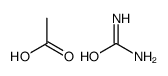acetic acid,urea Structure
