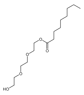 2-[2-(2-hydroxyethoxy)ethoxy]ethyl nonanoate Structure