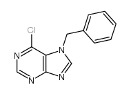 7-Benzyl-6-chloropurine Structure