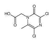 3,5-dichloro-6-methyl-1-methylenecarboxypyrazinone Structure