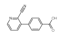 4-(6-methoxypyridin-3-yl)benzoic acid Structure