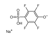 Sodium 2,3,5,6-Tetrafluoro-4-hydroxybenzenesulfonate Structure
