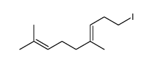 9-iodo-2,6-dimethylnona-2,6-diene结构式
