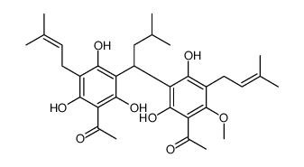 包山油柑酚结构式