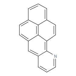10-氮杂苯并[A]芘结构式
