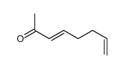 (3E)-3,7-Octadiene-2-one结构式