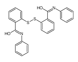 N,N'-Dithiobis(N-phenylbenzamide) Structure