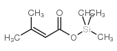 trimethylsilyl 3-methylbut-2-enoate Structure