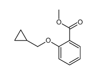 methyl 2-(cyclopropylmethoxy)benzoate Structure