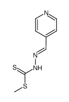 pyridine-4-carbaldehyde methylthio(thiocarbonyl)hydrazone Structure
