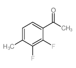 2’,3’-二氟-4’-甲基苯乙酮结构式