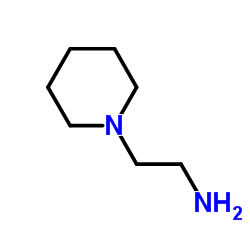 1-(2-氨基乙基)哌啶结构式