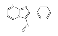 Imidazo[1,2-a]pyrimidine,3-nitroso-2-phenyl- Structure