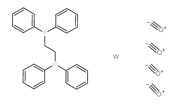 carbon monoxide,2-diphenylphosphaniumylethyl(diphenyl)phosphanium,tungsten Structure