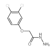 2-(3,4-二氯苯氧基)乙酰肼结构式