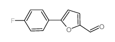 5-(4-氟苯基)-呋喃-2-甲醛结构式