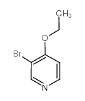 3-溴-4-乙氧基吡啶结构式
