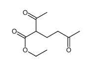 2-乙酰基-5-羰基-己酸乙基酯结构式
