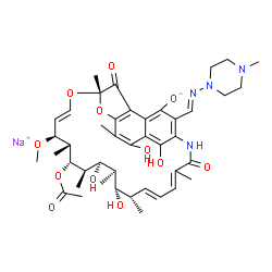 RIFAMPICIN结构式