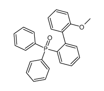 2-(diphenylphosphinyl)-2'-methoxyl-1,1'-biphenyl结构式