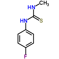 N-(4-FLUOROPHENYL)-N'-METHYLTHIOUREA Structure