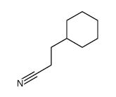 3-cyclohexylpropanenitrile结构式