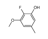 2-fluoro-3-methoxy-5-methylphenol Structure