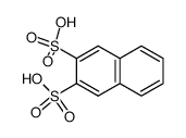 Naphthalin-disulfonsaeure-(2,3)结构式