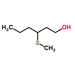 3-(甲硫基)-1-己醇结构式