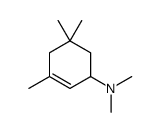 N,N,3,5,5-pentamethylcyclohex-2-en-1-amine结构式