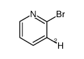 bromo-2 deuterio-3 pyridine结构式