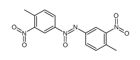 Bis(4-methyl-3-nitrophenyl)diazene 1-oxide结构式